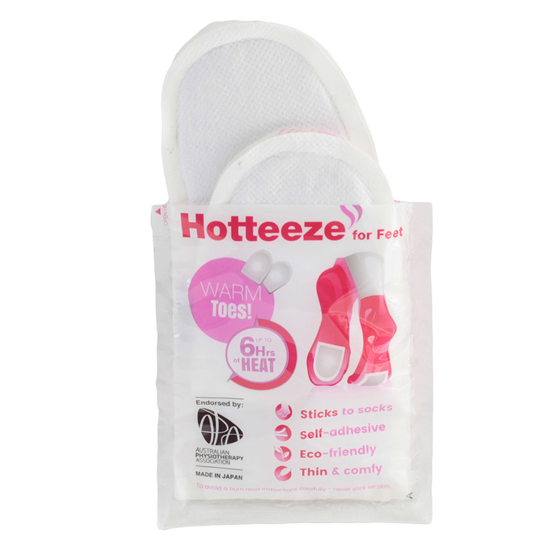 Hotteeze for Feet Self-Adhesive Heat Pads